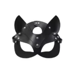 Antifaz Premium de Gatúbela de Cuero - Imagen 3