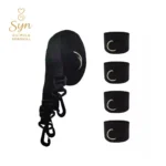 Amarre de Cama con Esposas y Tobilleras