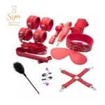 Kit Sado 3 Colores Combo Completo Dominación Fetiche Bdsm
