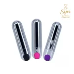 Bala Vibradora Metalizada De 10 Funciones USB