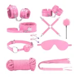 Kit Sado 3 Colores Combo Completo Dominación Fetiche Bdsm - Imagen 6