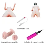 Muñeca Realística-Inflable - Imagen 4